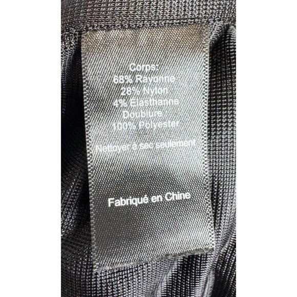 ASTR The Label Women Size Large Dress Stretchy Bodycon Cutout Sleeveless Black - Picture 6 of 6